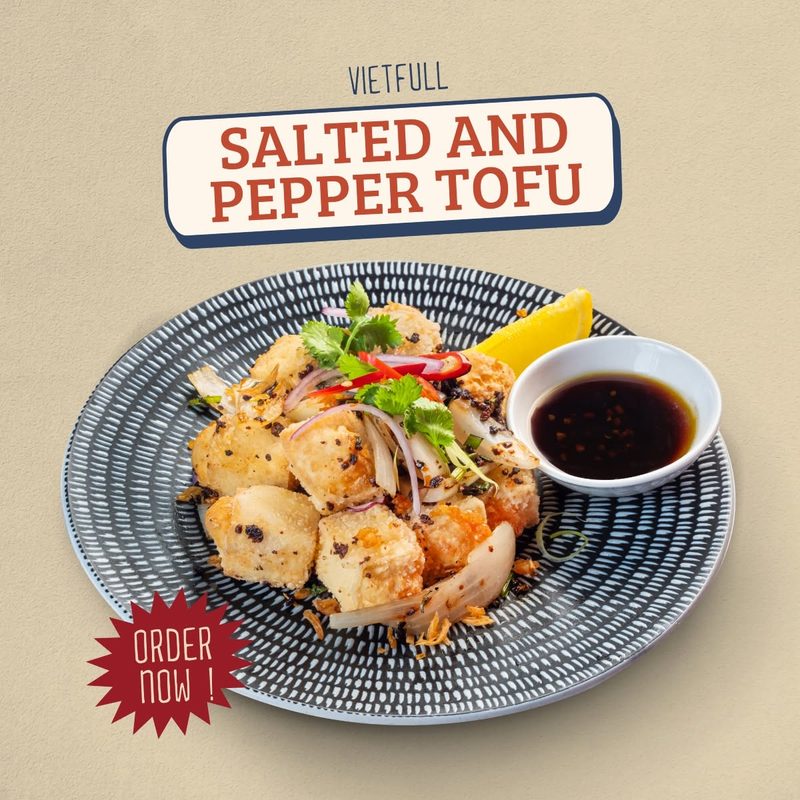 Salt and pepper tofu