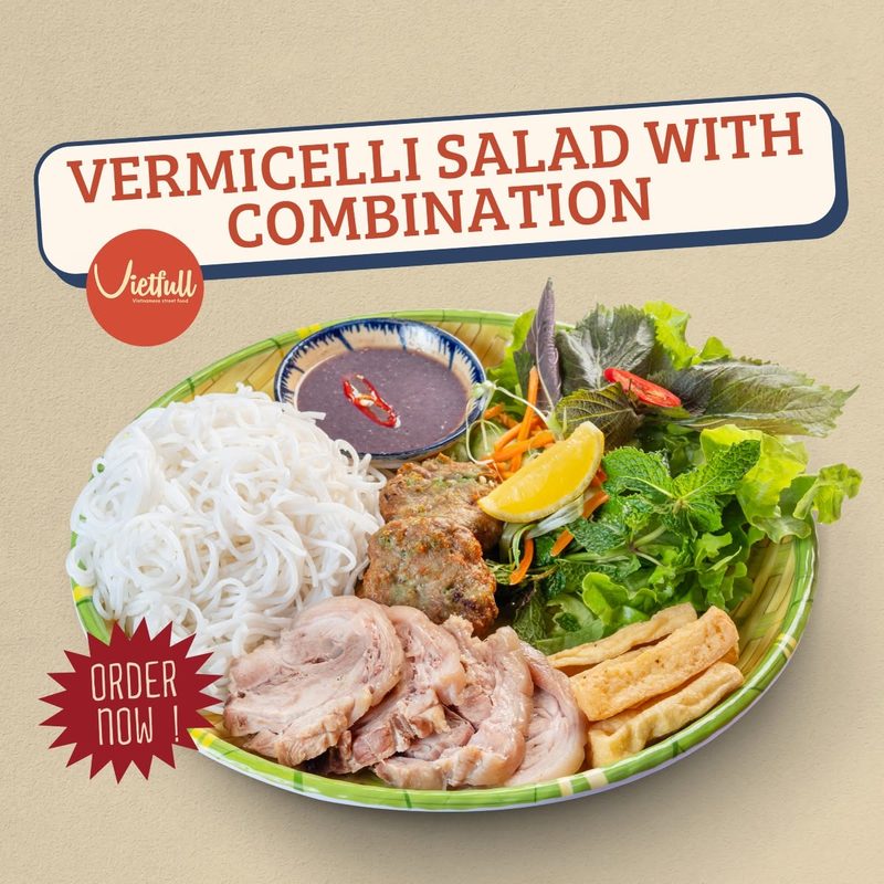 Vermicelli salad combination